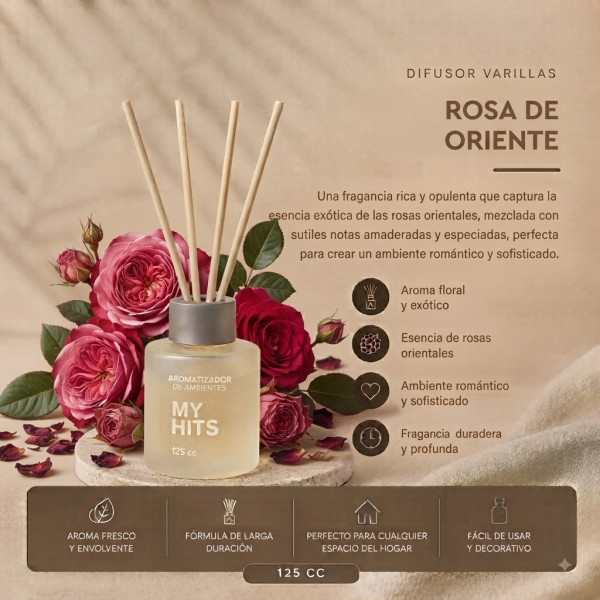 Difusor Varillas 125cc — Florales