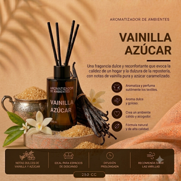 Difusor de Varillas 250cc — Dulces y Gourmand
