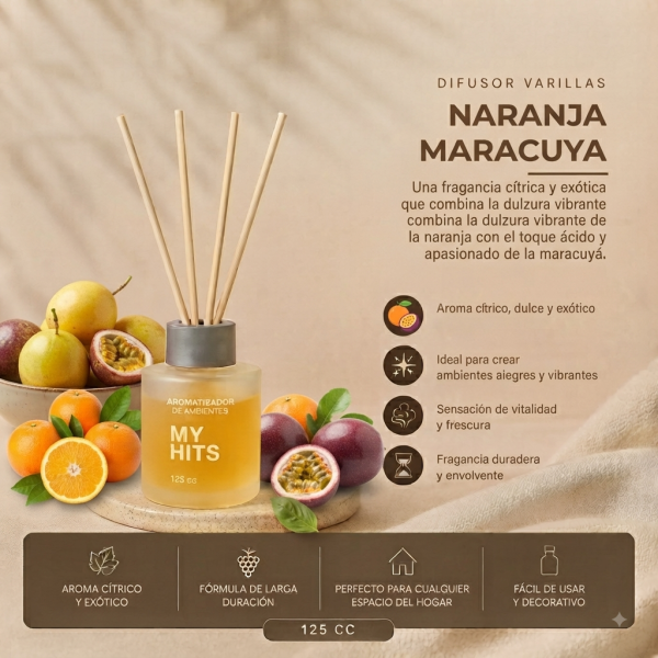 Difusor Varillas 125cc — Frutales