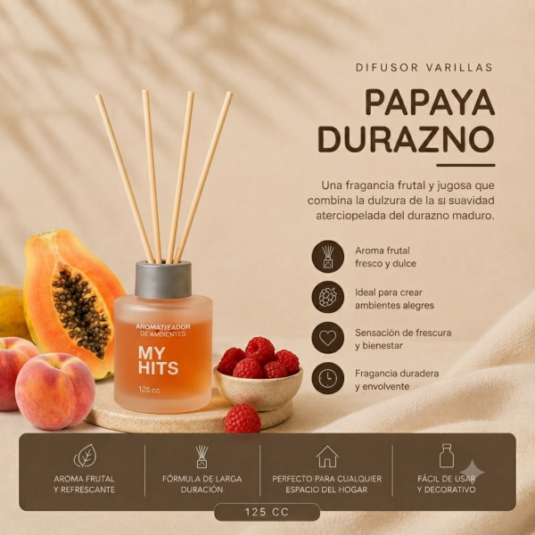 Difusor Varillas 125cc — Frutales