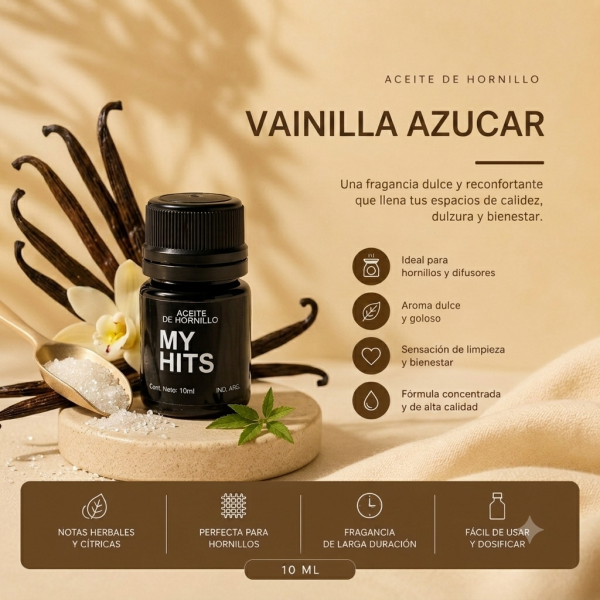 Aceite de Hornillo 10ml — Dulces y Gourmand