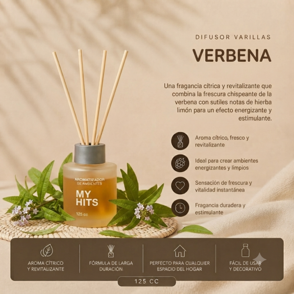 Difusor Varillas 125cc — Frescas