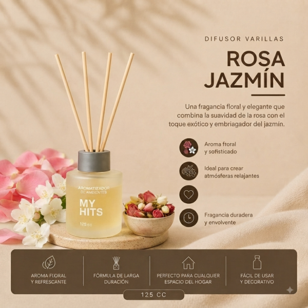 Difusor Varillas 125cc — Florales