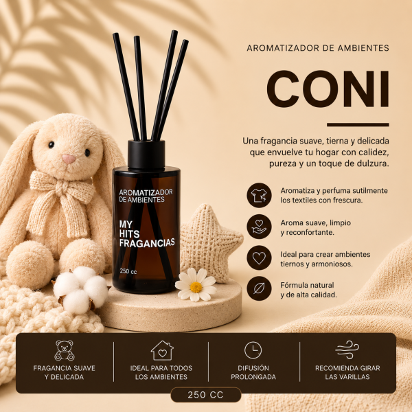 Difusor de Varillas 250cc — Dulces y Gourmand