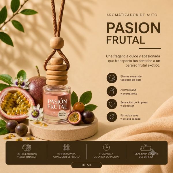 Aromatizador para Auto 10ml — Frutales
