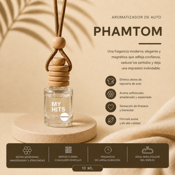 Aromatizador para Auto 10ml — Intensas