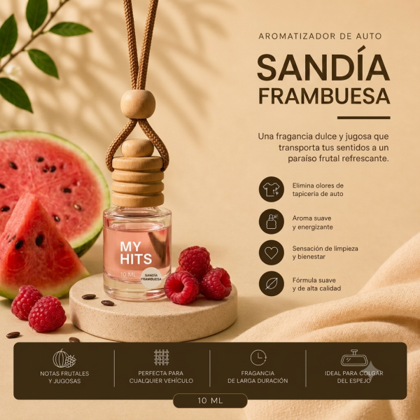 Aromatizador para Auto 10ml — Frutales